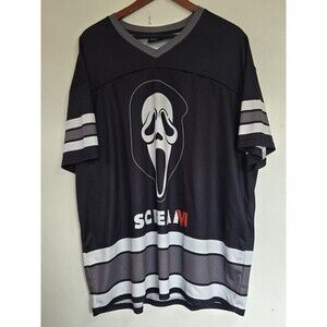 Scream 6 Jersey Mens XL Horror Movie Ghost Face Shirt Y2K Retro Halloween